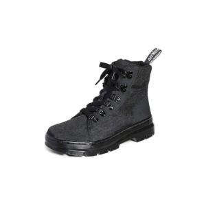 martens combs poly boot women black combat style